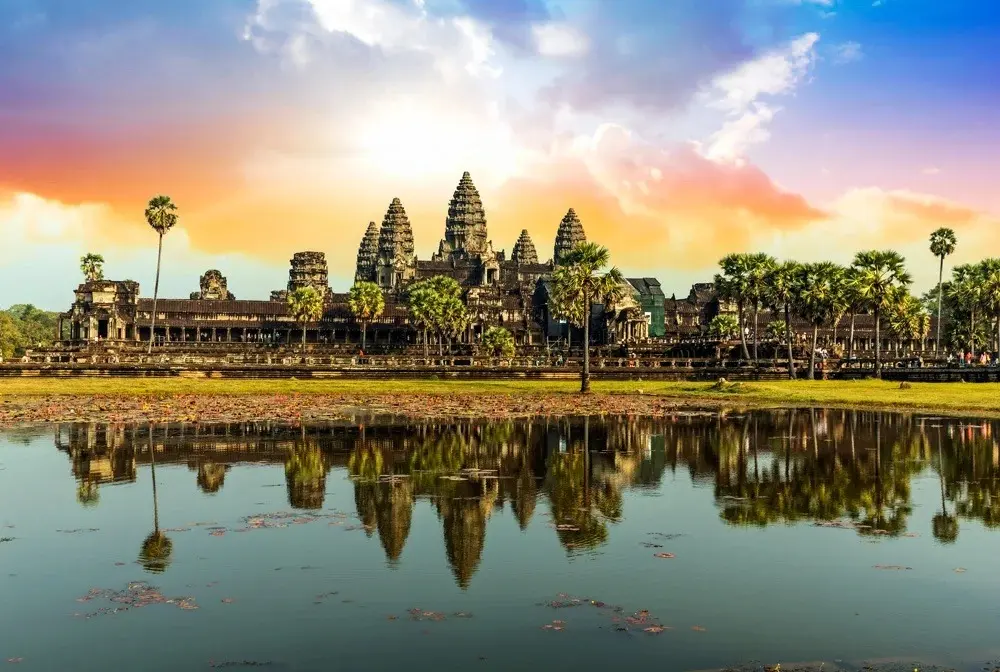 Angkor sunrise
