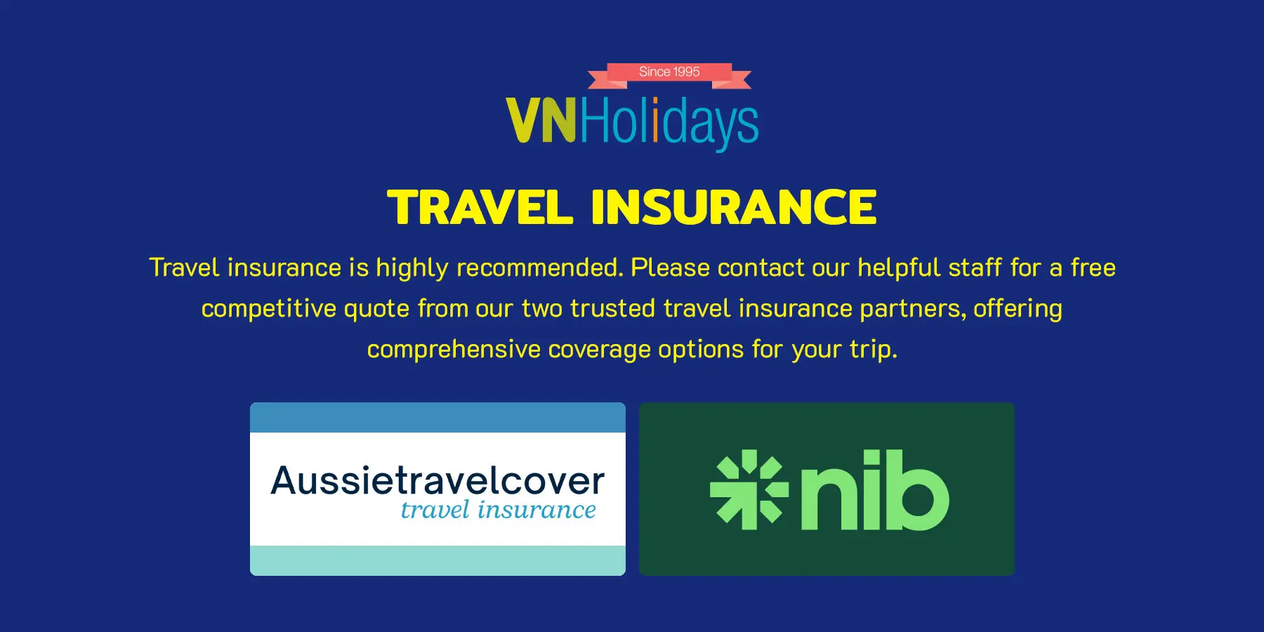 VNH travel insurances
