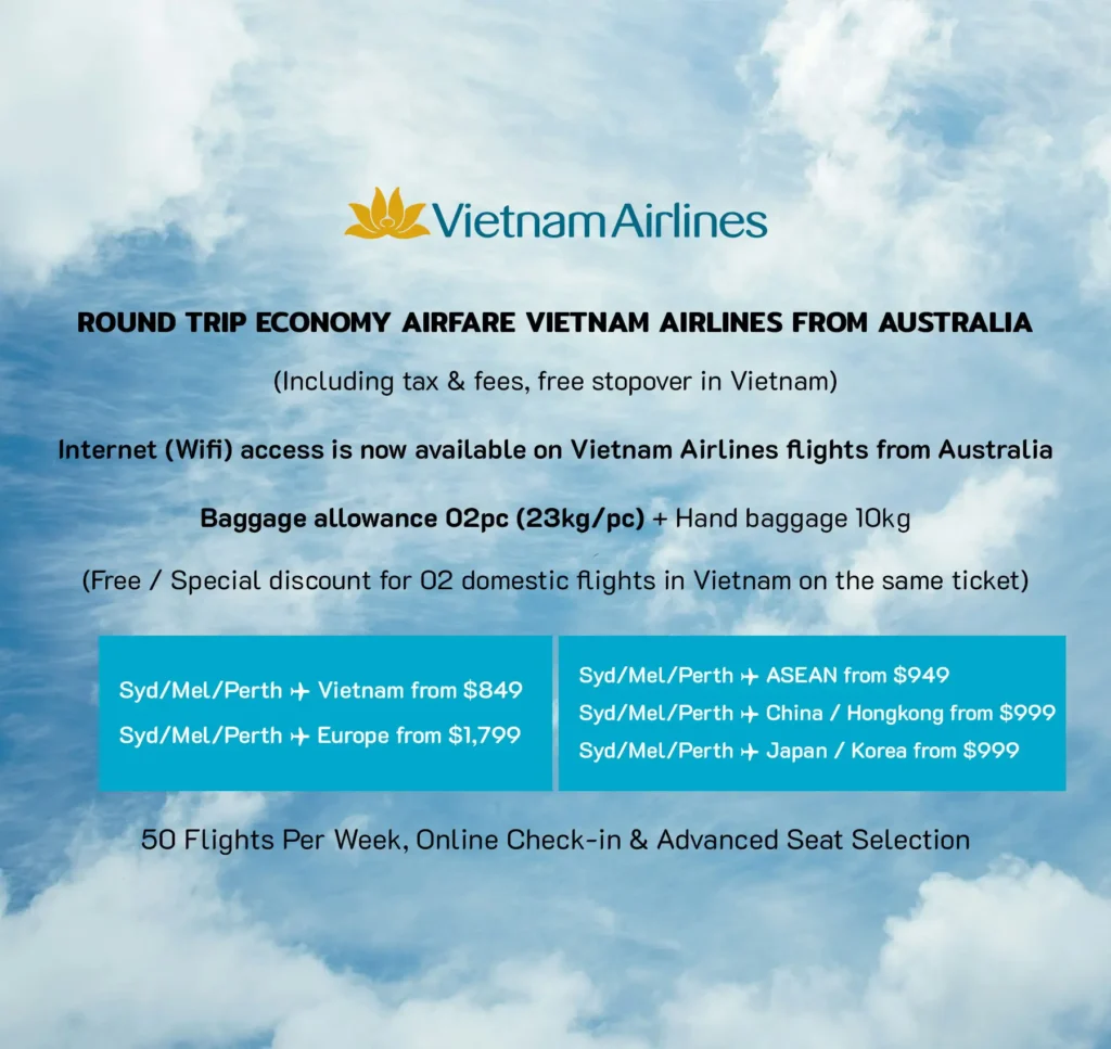 RoundTrip Economy Airfare VNH